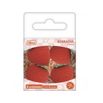 Borracha Berry 4 Unidades Com Cheiro De Morango Tilibra Borracha Berry 4 Unidades Com Cheiro De Morango Tilibra