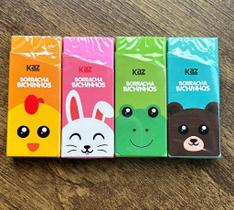 Borracha Bichinhos Kaz - Diversão e Criatividade na Escrita Borracha Bichinhos Kaz - Diversão e Criatividade na Escrita