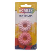 Borracha Biscoitinho Blister com 2 Unidades