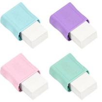 Borracha branca com capa colorida brw