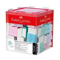 Borracha Branca Faber-Castell Goma Max C/ Capa Tons Pastel - CX C/ 24 UN