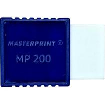 Borracha Branca MP-200 com Capa Azul Borracha Branca MP-200 com Capa Azul