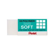 Borracha Branca Pentel Hi-Polymer Soft Zes-05 com 48 Unidades