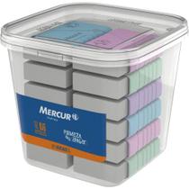 Borracha Branca TR BIG TONS Pastéis Sortida Pote com 12 Borracha Branca TR BIG TONS Pastéis Sortida Pote com 12