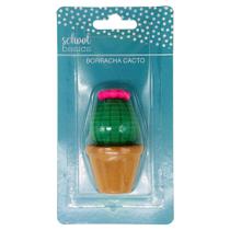 Borracha Cacto 5 cm School Basics Sem Ftalatos Borracha Cacto 5 cm School Basics Sem Ftalatos