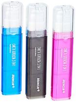 Borracha Caneta Branca Executiva C/3 Refis