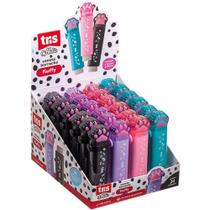 Borracha Caneta FLUFFY PETS 4 Cores