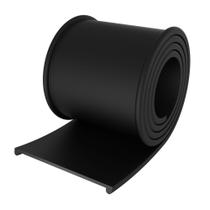 Borracha cinta tanque caminhão universal preta 76mm (metro)