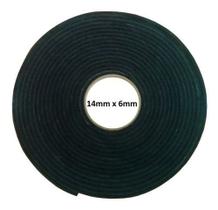 Borracha Colante, Fita, Adesiva, Espuma, 14mm X 6mm - 10mts Borracha Colante, Fita, Adesiva, Espuma, 14mm X 6mm - 10mts