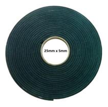 Borracha Colante, Fita, Adesiva, Espuma, 25mm X 5mm - 10mts