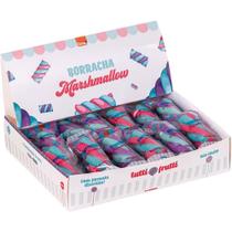 Borracha Colorida Marshmallow Tutti Frutti Color Display com 24 Unidades Borracha Colorida Marshmallow Tutti Frutti Color Display com 24 Unidades