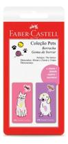 Borracha Colorida Pets Rosa E Roxa 2 Unidades Faber Castell Cor Rosa-chiclete Borracha Colorida Pets Rosa E Roxa 2 Unidades Faber Castell Cor Rosa-chiclete