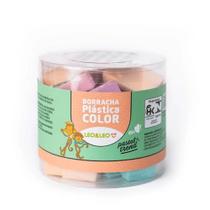 Borracha Colorida Plastica Color Pastel C/Capa Borracha Colorida Plastica Color Pastel C/Capa