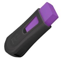 Borracha com Apontador FC Mix Black Neon - Faber Castell