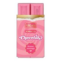 Borracha com Aroma Irresistível de Chocolate/Morango - Tilibra Papelaria Fofo Material Escolar Borracha com Aroma Irresistível de Chocolate/Morango - Tilibra Papelaria Fofo Material Escolar