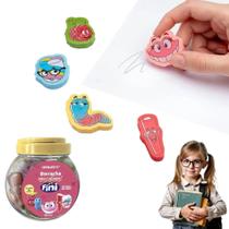 Borracha Com Aroma Personagens Fini Kit C/ 3 Un Sortido Borracha Com Aroma Personagens Fini Kit C/ 3 Un Sortido