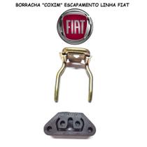 Borracha / Coxim Descarga C/ Suporte Fiat Uno