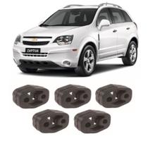 Borracha / Coxim Descarga Captiva 2.4 Kit C/ 5pç