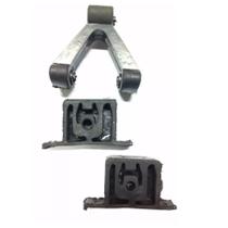 Borracha / Coxim Descarga Golf Audi A3 Kit Com 3 Peças