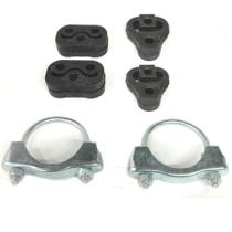 Borracha Coxim Escapamento Cobalt Spin Onix Kit C/ 4 Pç M13