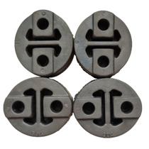 Borracha Coxim Escapamento Corolla 2002 Em Diante Kit 4 Un