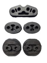 Borracha Coxim Escapamento Fiat Siena 5 Peças