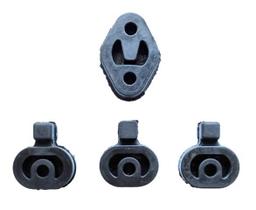 Borracha Coxim Escapamento Ford Courier Kit 4 Peças