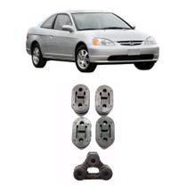 Borracha / Coxim Escapamento Honda Civic 01 / 07 - 5 Peças