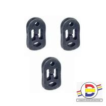 Borracha / Coxim Escapamento Peugeot 206 / 207 C/ Kit 3 Pç