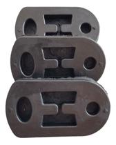 Borracha Coxim Escapamento Peugeot 207 Kit 3 Peças Borracha Coxim Escapamento Peugeot 207 Kit 3 Peças