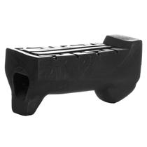 Borracha da Pedaleira Dianteira Modelo Ybr 2003 em Diante Cromo Forte