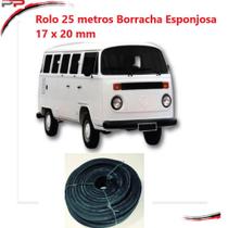Borracha Da Porta Alta Com Furo Kombi 57 A 74 Rolo 50 Mts