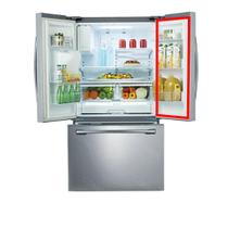 Borracha da Porta / Gaxeta Direita ou Esquerda do Refrigerador Samsung RF263BEAESL, RF26DEUS