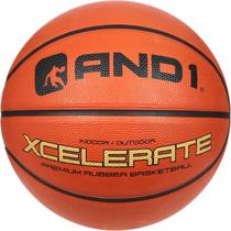Borracha de basquete AND1 Xcelerate, tamanho 7, 75 cm, interior/externo Borracha de basquete AND1 Xcelerate, tamanho 7, 75 cm, interior/externo