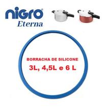 Borracha de Panela Semi Ind Silicone 3,0 4,5 6,0 lts Nigro