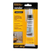 Borracha de Silicone Acético Blíster Vonder 50g Transparente