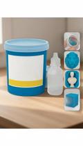Borracha de Silicone Azul p/ Moldes + Catalisador 1kg Borracha de Silicone Azul p/ Moldes + Catalisador 1kg