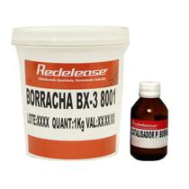 Borracha De Silicone BX3 8001 para Moldes de Extrema Resistência Com Catalisador (1,047 Kg) - Redelease