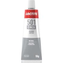 Borracha de Silicone Superflex, Acético, 501 Cinza, 55 g, Loctite