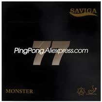 Borracha De Tênis De Mesa 77 MONSTER Pips Long, Controle SAVIGA, Folha Superior De Ping Pong OX