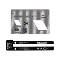 Borracha De Tênis De Mesa YINHE Resistente Ao Desgaste Com Pinos Longos, Régua De Árbitro,