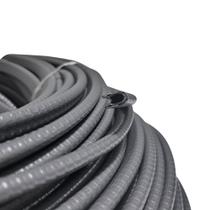 Borracha Debrum Acabamento Couro Casca Cobra 7x9mm - 20 Mts Borrachas Londrina