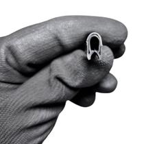 Borracha Debrum Acabamento Couro Casca Cobra 7x9mm - 5 Mts Borrachas Londrina