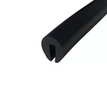Borracha Debrum Perfil "u" Para Acabamento 7mm 1 Metro