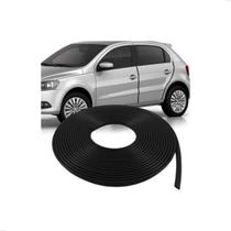 Borracha Debrum Proteção Borda Casca De Cobra Mini 10mt Universal Preto Porta e Capô Carro Baú de Moto Acabamento contra Pó, Batidas, Chuva