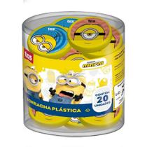 Borracha Decorada Minions 2 Cores POTE-20 Borracha Decorada Minions 2 Cores POTE-20
