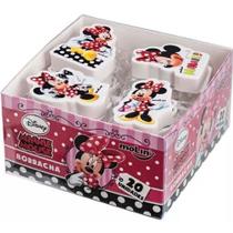 Borracha Decorada Minnie Sortidas - Caixa com 20 Unidades