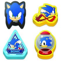 Borracha Decorada Sonic C/Forma (S) Borracha Decorada Sonic C/Forma (S)