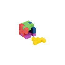 Borracha decorada tetris cubo 6 em 1 Borracha decorada tetris cubo 6 em 1