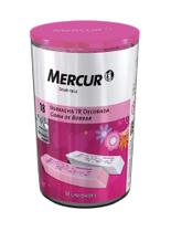 Borracha Decorada Tr Rosa/Branca Mercur Pote Com 18 Unidades